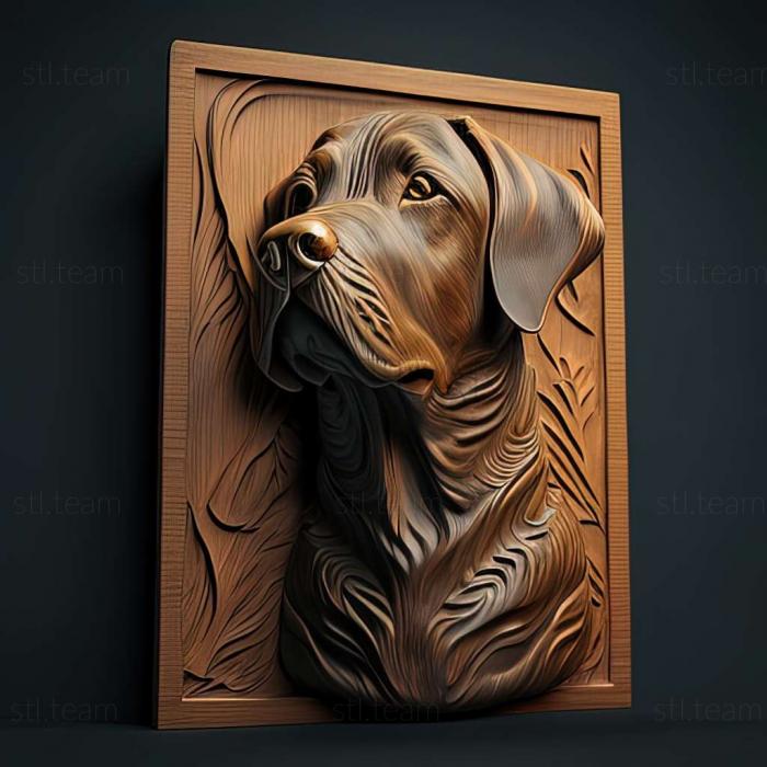 3D model Zorba dog famous animal (STL)